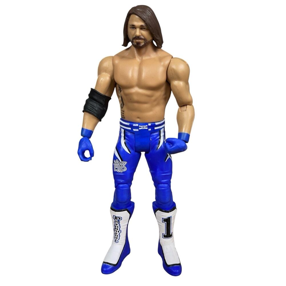 WWE AJ Styles Action Figure Mattel 2017 Wrestling Sports Collectible Rare